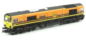 Dapol 2D-007-013 Class 66 - 66 413 'LEST WE FORGET' FREIGHTLINER ORANGE/BLACK LIVERY DCC Ready N Gauge