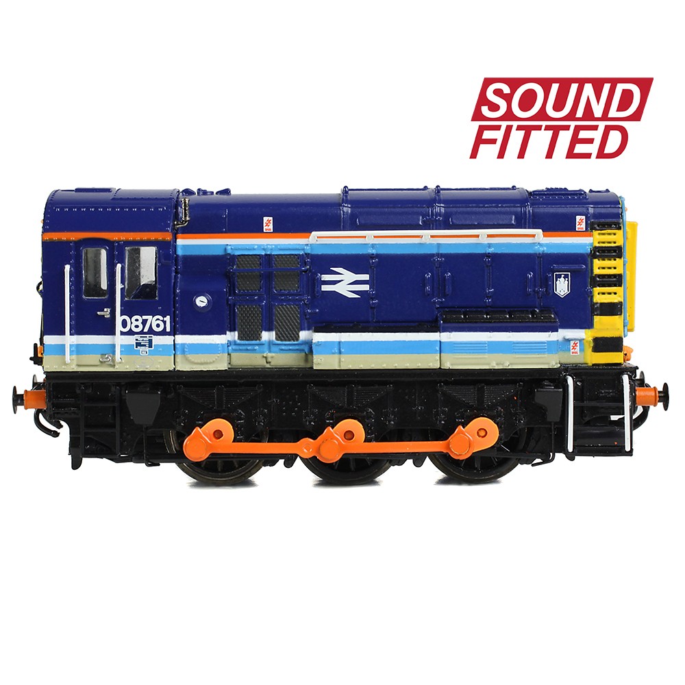 Graham Farish 371-017RJSF Class 08 08761 BR Provincial SOUND FITTED N Gauge