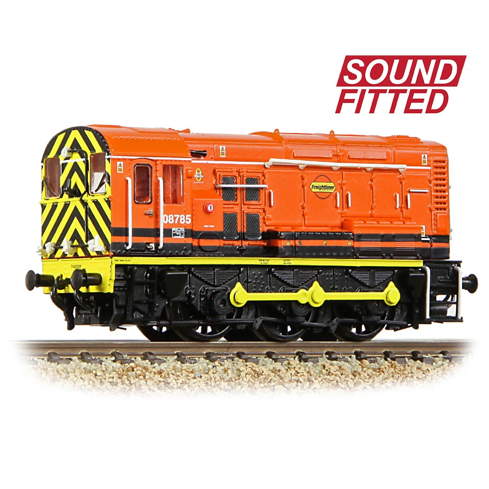 Graham Farish 371-018ASF Class 08 08785 Freightliner G&W N Gauge