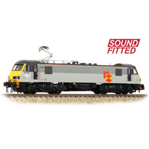 Graham Farish 371-781SF Class 90/0 90037 BR Railfreight Distribution Sector SOUND FITTED, N GAUGE