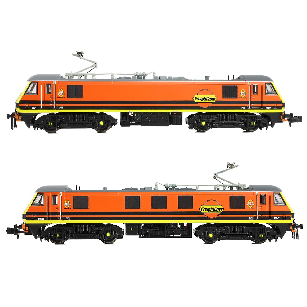 Graham Farish 371-785 Class 90/0 90047 Freightliner G&W DCC READY, N GAUGE
