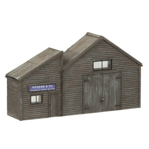 Graham Farish Scenecraft 42-268 Low Relief Weather Boarded Warehouse N Gauge