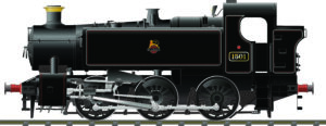 Rapido 904005 BR 15xx – No.1501 Lined Black Early Crest (As Preserved) DCC READY  OO Gauge