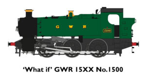 Rapido 904007 GWR 15xx ‘what if’ No.1500 DCC READY OO Gauge