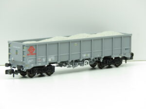 Revolution N-EAL-102L (with light) Ermewa grey JNA/MMA AGGREGATES BOX WAGON Number 5500 059-7 N Gauge