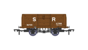 Rapido Trains UK 940008 - 8 Plank Wagon - SR Brown (pre-1936) - OO Gauge
