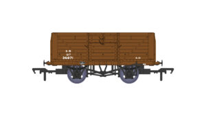 Rapido Trains UK 940017 - 8 Plank Wagon - SR Brown (post-1936) - OO Gauge