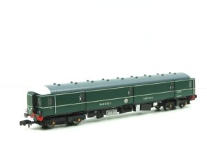 Revolution Trains N-128-55994A, Class 128 - W55994 in BR Green Livery with split Headcode and Corridor N Gauge