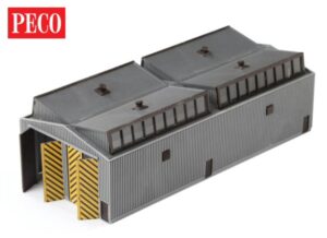 Peco NB-80 Manyways' Train Shed/Locomotive Depot/Engine Shed N GAUGE