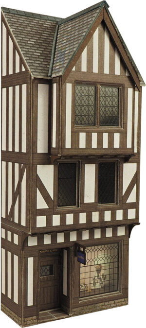Metcalfe PO421 00/H0 Scale Low Relief Timber Framed Shop