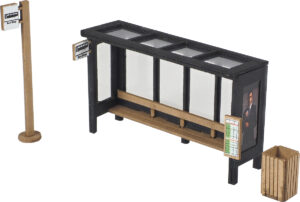 Metcalfe PO525 00/H0 Bus Shelter