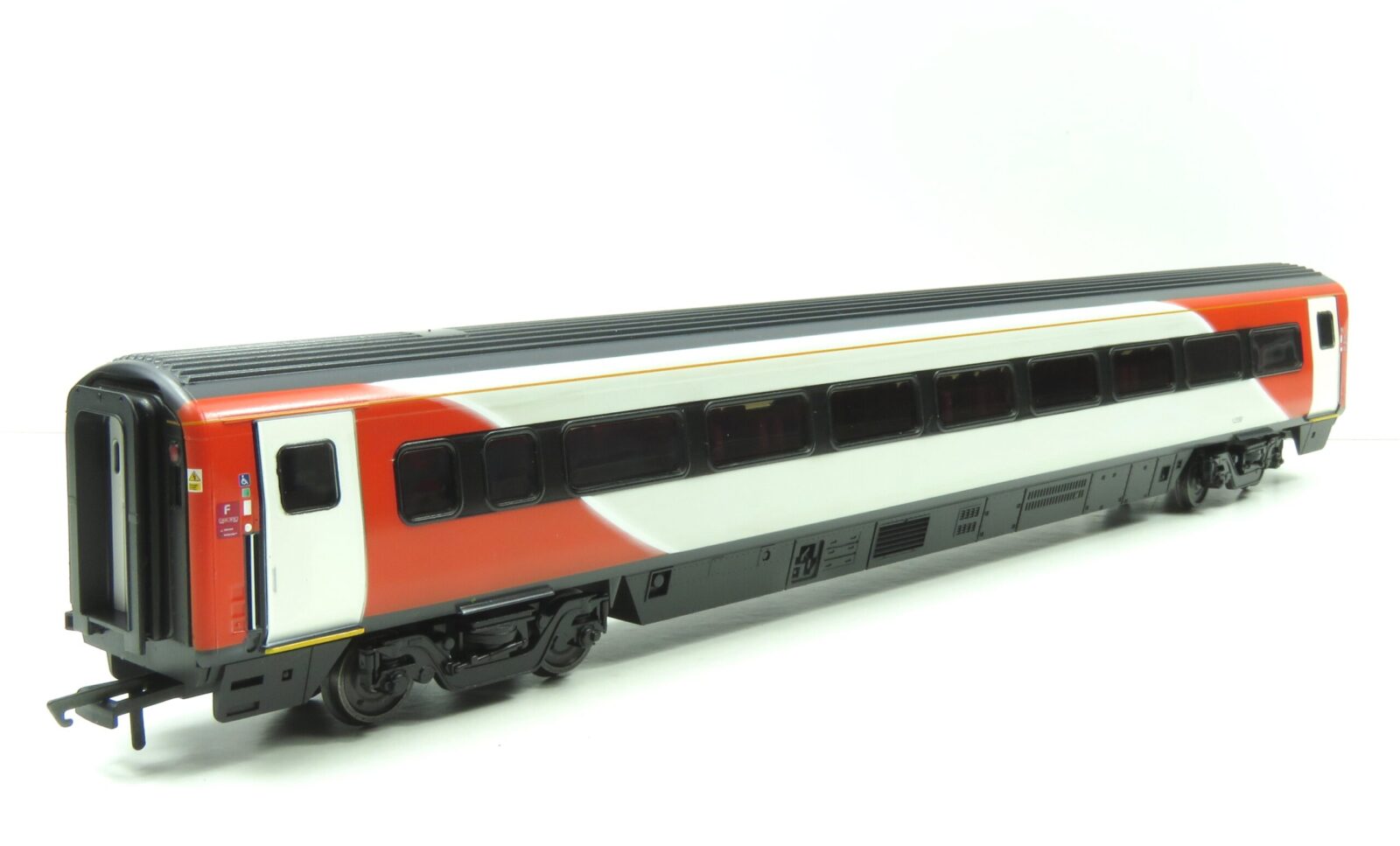 Hornby R40155 LNER, 12330 Mk4 Standard (Accessible Toilet), Coach F OO Gauge