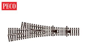 Peco SL-E399F Streamline 3 Way Turnout, Medium Radius N Gauge Code 55