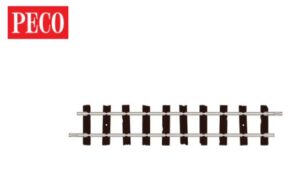 Peco ST-401 Standard Straight OO-9 Gauge Code 80  Pack of 8
