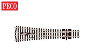 Peco SL-397 Y Turnout, Medium Radius, Right Hand N Gauge