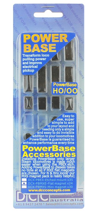DCCconcepts DCX-PBMXE PowerBase Extreme Magnet Pack x24 Larger Magnets