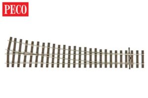 Peco SL-U1188 Bullhead OO Gauge RH Turnout - Large Radius OO Gauge