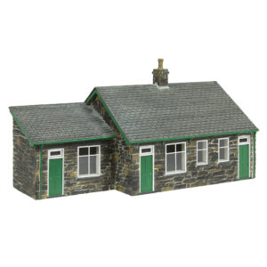Bachmann Scenecraft 44-0171G Harbour Station Gents and Office - Green OO9 Gauge