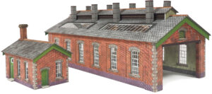 Metcalfe PN913 N SCALE DOUBLE TRACK ENGINE SHED