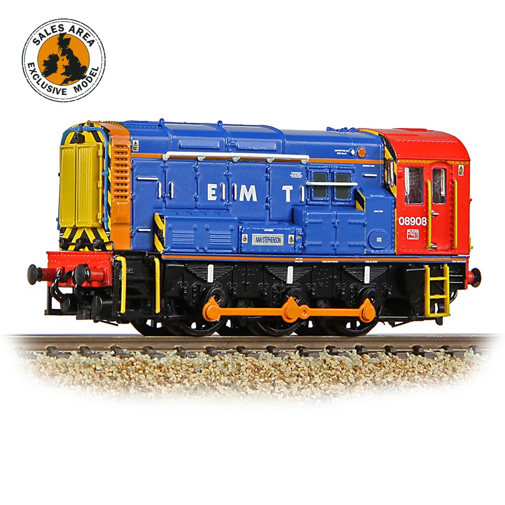 Graham Farish 371-016SDSF Class 08 08908 East Midlands Trains Livery N Gauge DCC SOUND