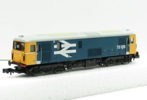 Gaugemaster Collection GM2210208 Class 73 126 BR Large Logo Blue - N Gauge