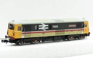 Gaugemaster Collection GM2210210 Class 73 123 'Gatwick Express' BR IC Executive Large No's - N Gauge