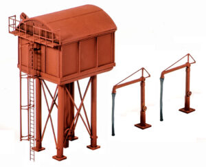 Peco - Ratio 215 Square Water Tower - N Gauge