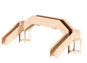 Peco - Ratio 222 Concrete Footbridge - N Gauge