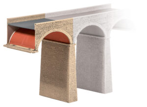 Peco - Ratio 252 Extra Arch & Pier - N Gauge