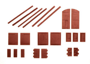 Peco - Ratio 311 Doors - N Gauge