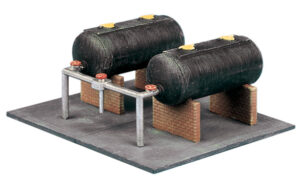 Peco - Ratio 315 Oil Tanks - N Gauge