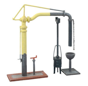 Peco - Ratio 413 Water Crane & Fire Devil - OO Gauge