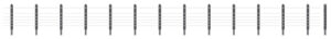 Peco - Ratio 423 GWR Lineside Fencing, (36 posts with wire) - OO Gauge