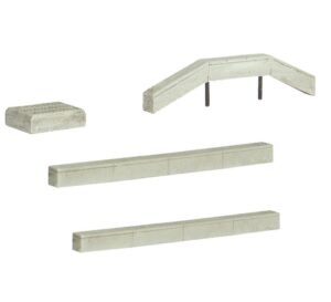 Bachmann Scenecraft 44-0507 Lineside Troughs and Catchpits OO Gauge