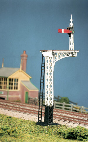 Peco - Ratio 486 LNER Latticed Post (4 signals inc. Jcn/brackets) - OO Gauge