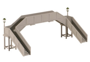 Peco - Ratio 517 Concrete Footbridge - OO Gauge
