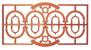 Peco - Ratio 521 Industrial Window Arches - OO Gauge