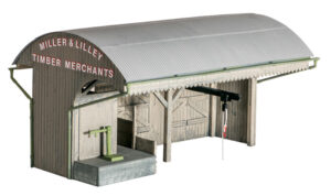 Peco - Ratio 525 Coal/Timber Merchants (160mm x 105mm) - OO Gauge