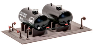 Peco - Ratio 530 Oil Tanks (2) - OO Gauge