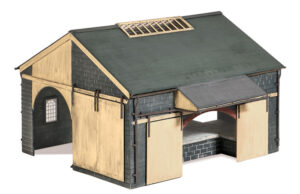 Peco - Ratio 534 Stone Goods Shed (155mm x 170mm) - OO Gauge
