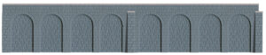 Peco - Ratio 537 Retaining Walls (350mm long) - OO Gauge