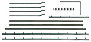 Peco - Ratio 538 Gutters/Downpipes - OO Gauge