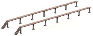 Peco - Ratio 544 Carriage Cleaning Platform - OO Gauge