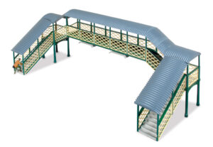 Peco - Ratio 548 Modular Covered Footbridge - OO Gauge