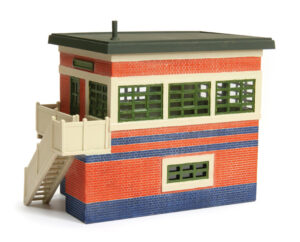 Peco - Ratio 554 Flat Roof Wartime Signal Box - OO Gauge