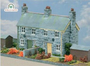 Peco - Wills CK21 Semi-detached Stone Cottages - OO Gauge