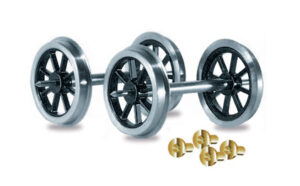 Peco - Parkside PS621 Spoked Wagon Wheels & Bearings (was RO-1) - O Gauge