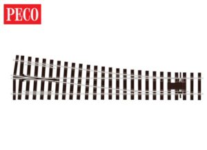Peco SL-E791BH Bullhead O Gauge RH Turnout - Medium Radius