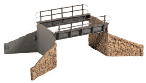 Peco - Wills SS28 Occupational Bridge & Stone Abutments, Single Track - OO Gauge