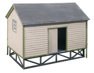 Peco - Wills SS63 Goods Yard Store, Timber Built Type - OO Gauge